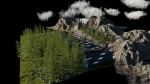 Path to Castle Scene