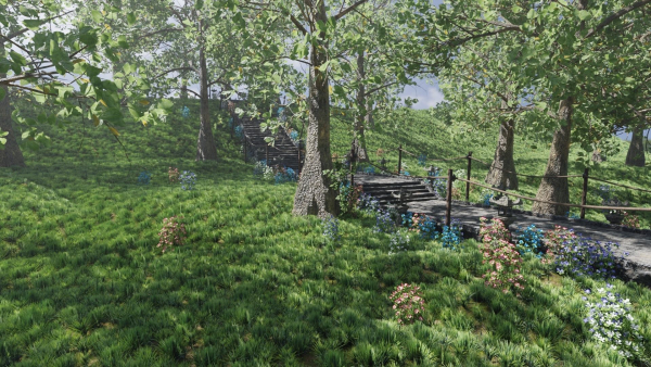Path to Shrine Scene