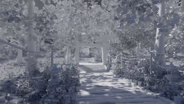 Path to Shrine Scene