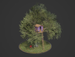 PBR Assets - Cozy Tree House
