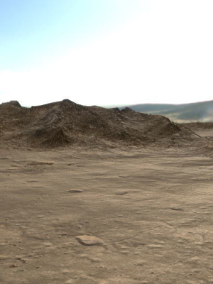pbr-detailed-desert-valley-landscape-3d-model-low-poly-obj-gltf-usdz