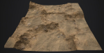 PBR Detailed DESERT Valley Landscape