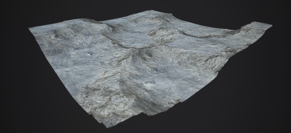 PBR Detailed DESERT Valley Landscape