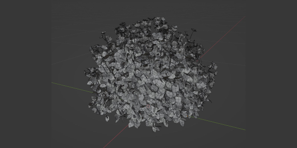 Periwinkle flowering plants vol 185-Blender