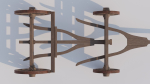 Pine Forest 3d Scene