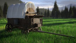Pine Forest 3d Scene