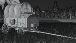 Pine Forest 3d Scene