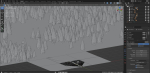 Pine Forest 3d Scene