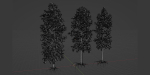 pine trees collection vol 102-Blender