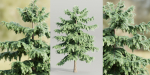 Pine trees collection vol 107-Blender