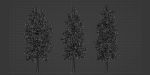 Pine trees collection vol 178-Blender