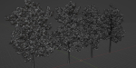 pine trees collection vol 19-Blender