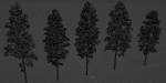Pine trees collection vol 234-Blender