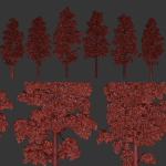 Pine trees collection vol 245