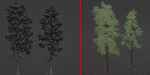 pine trees vol 18-Blender