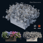 Plant Flower set 03