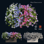 Plant Flower set 03