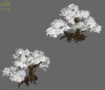 Plant - red tree 03