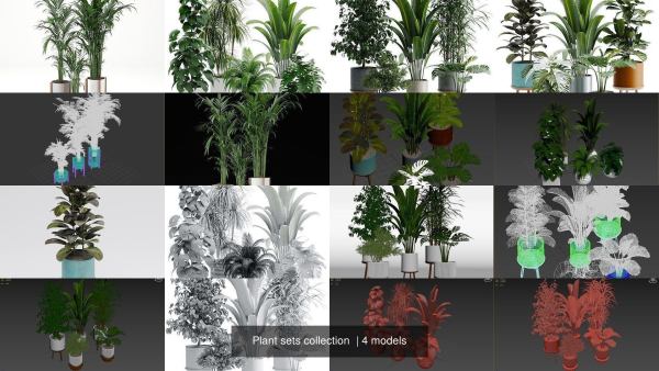Plant sets collection