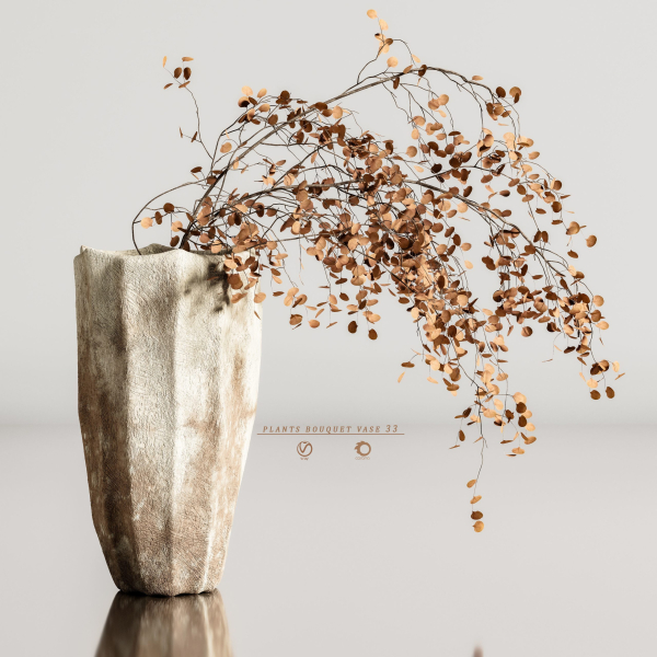 plants bouquet vase 33