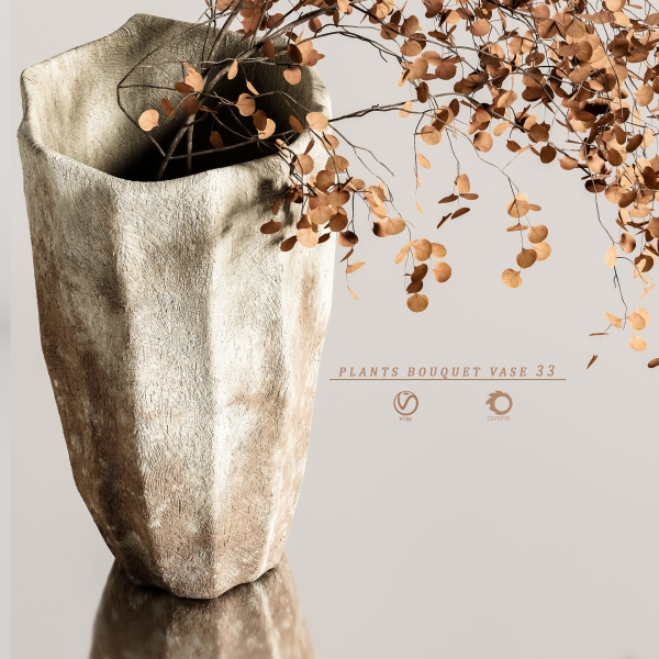 plants bouquet vase 33