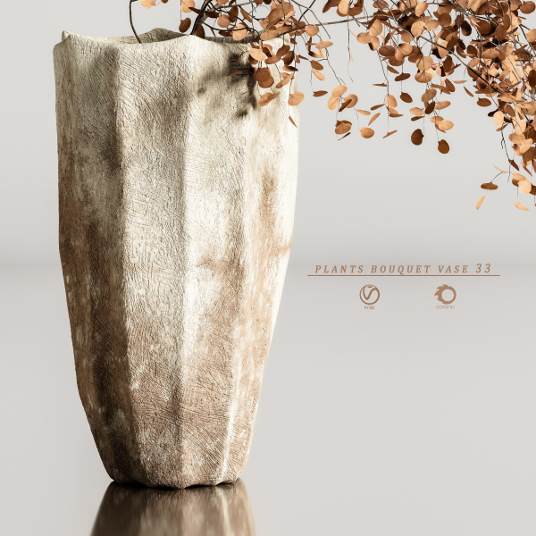 plants bouquet vase 33