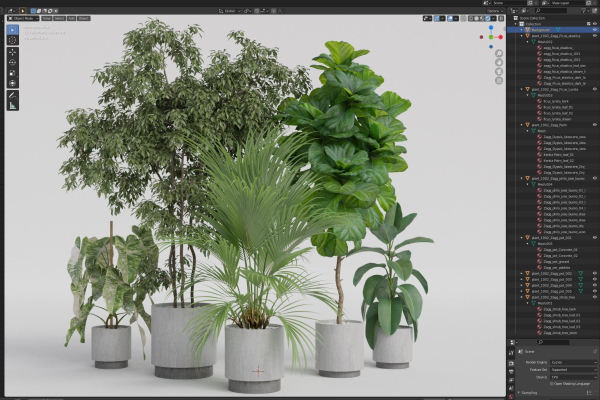 Plants collection 1002