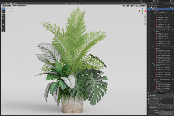 Plants collection 1017