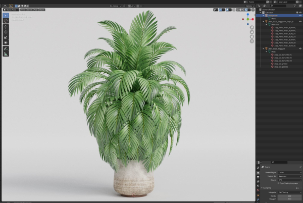 Plants collection 1020