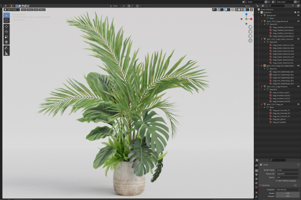 Plants collection 1022
