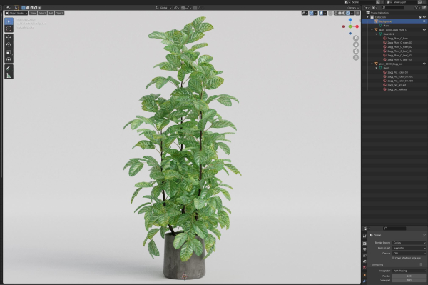 Plants collection 1030