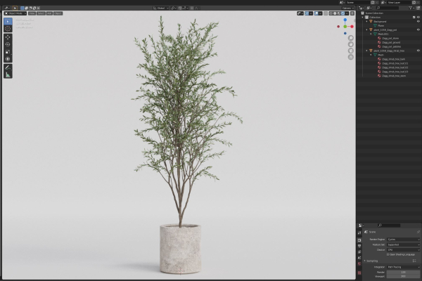 Plants collection 1058