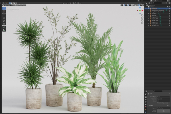 Plants collection 1101