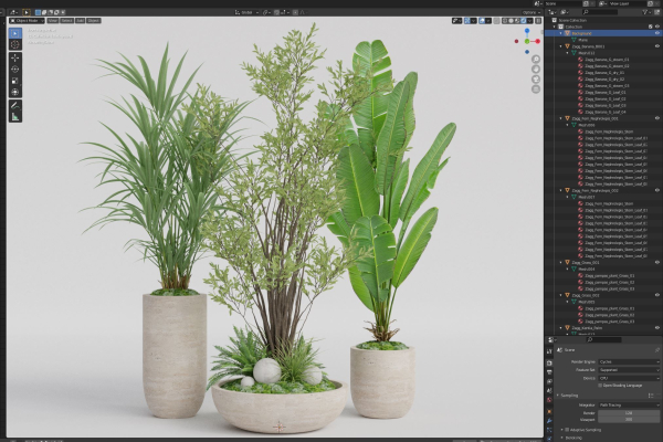 Plants collection 1102