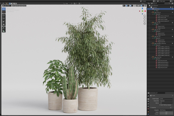 Plants collection 1103