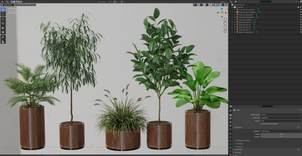 Plants collection 542