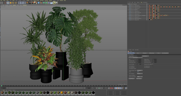 Plants collection 721
