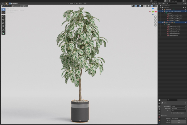 Plants collection 754