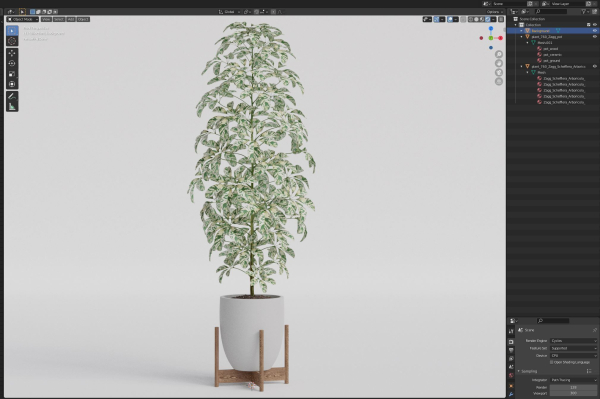 Plants collection 760