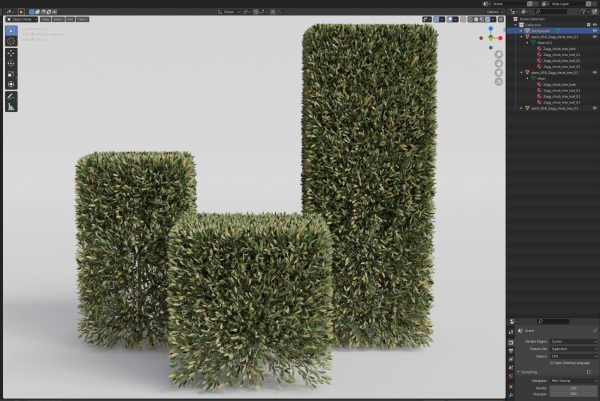 Plants collection 858