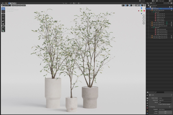 Plants collection 900