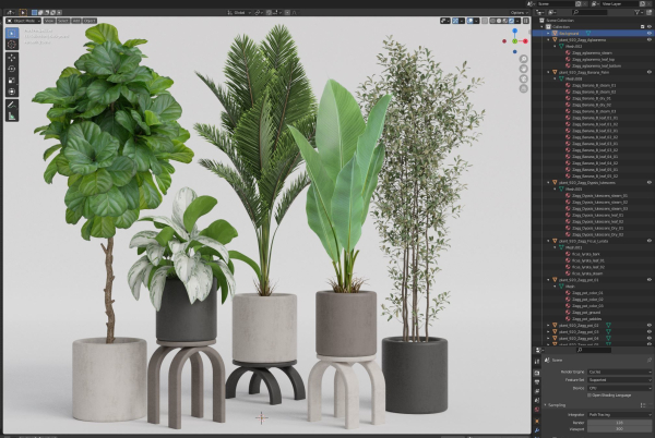 Plants collection 920