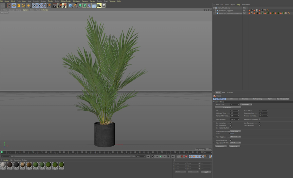 Plants collection 987