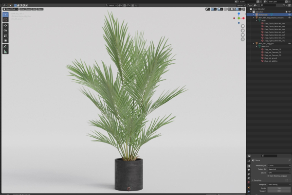 Plants collection 987