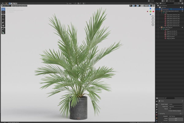 Plants collection 988