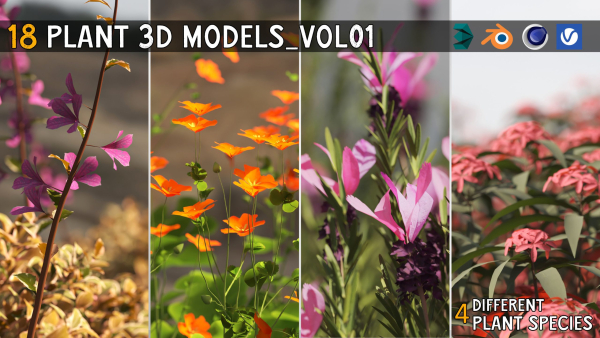 Plants Collection-Vol 01