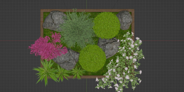 plants collection vol 17-Blender