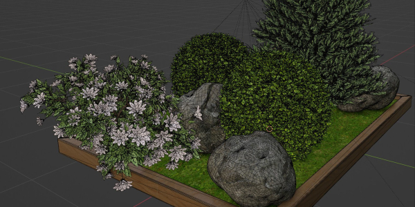 plants collection vol 17-Blender