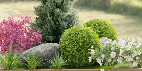 plants collection vol 17-Blender