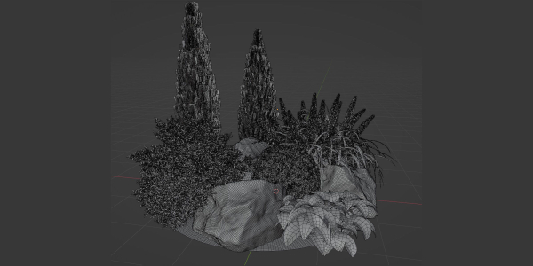 Plants for outdoor collection vol 177-Blender